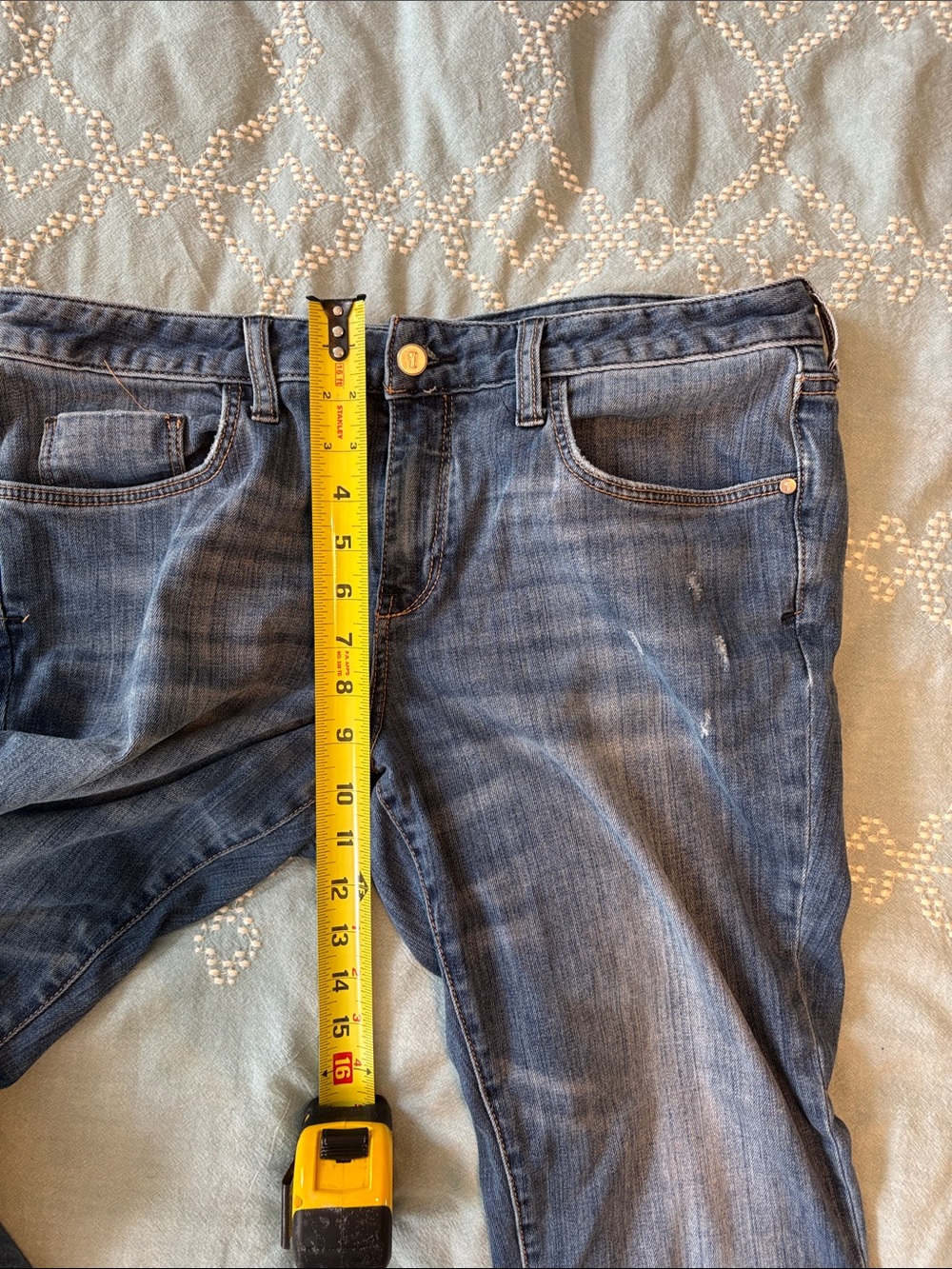 Pilcro and the Letterpress Stet straight leg jeans - Picture 7 of 10